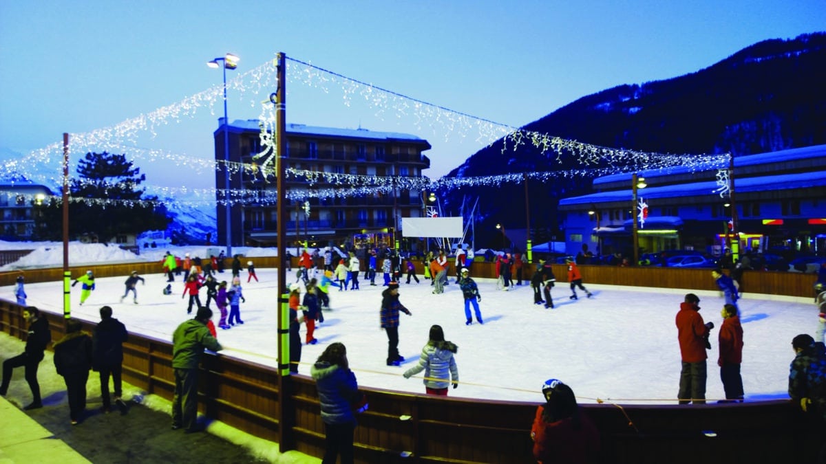 patinoire pour page partager copie