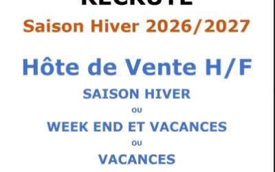 Hôte de vente – Forfaits ski