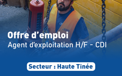 Agent d’exploitation Eau d’Azur (F/H) – secteur de la Tinée